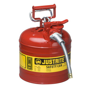 Flammable Liquid Safety Can - Justrite Type 2 - 7.5  litre-7220120Z
