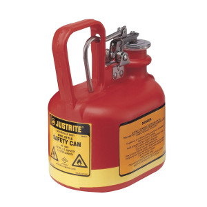 Justrite Type 1 2L Oval Poly Can for flammables -14065Z