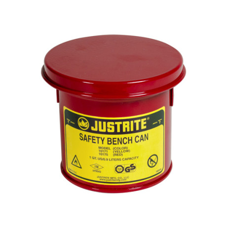 Justrite 1 litre Bench Can -10175