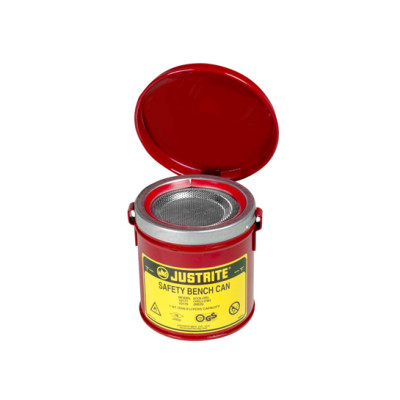 Justrite 1 litre Bench Can -10175