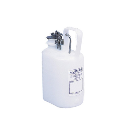 4 Litre Justrite Corrosive Waste Safety Can -12161